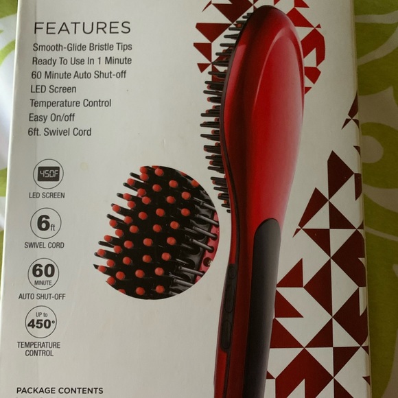 Vivitar Ceramic Straightening Brush - Picture 2 of 2